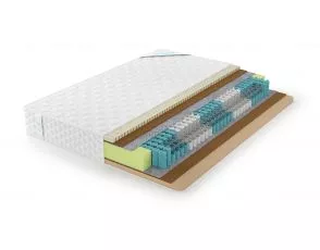 Матрас с эффектом памяти Lonax Ассорти Memory Latex Medium TFK 5 zone